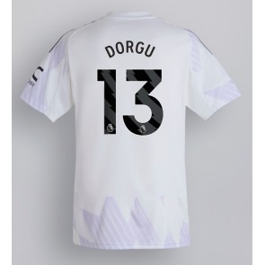 Manchester United Patrick Dorgu #13 Bortatröja 2025-26 Kortärmad