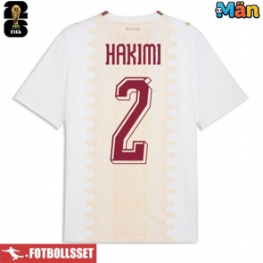 Marocko Achraf Hakimi #2 Bortatröja VM 2026 Kortärmad