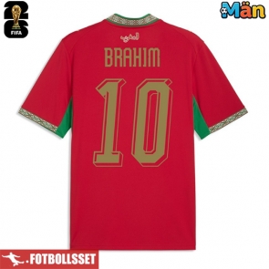 Marocko Brahim Diaz #10 Hemmatröja VM 2026 Kortärmad