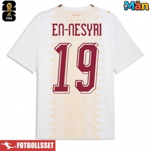 Marocko Youssef En-Nesyri #19 Bortatröja VM 2026 Kortärmad