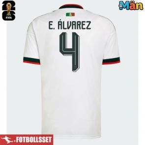 Mexiko Edson Alvarez #4 Bortatröja VM 2026 Kortärmad