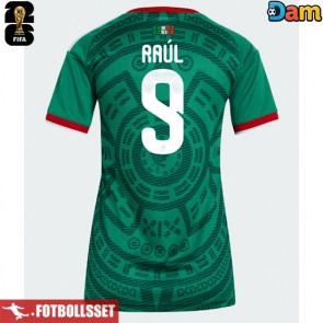 Mexiko Raul Jimenez #9 Hemmatröja Dam VM 2026 Kortärmad