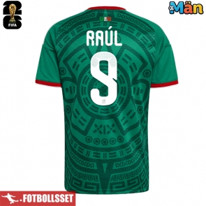 Mexiko Raul Jimenez #9 Hemmatröja VM 2026 Kortärmad