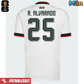 Mexiko Roberto Alvarado #25 Bortatröja VM 2026 Kortärmad