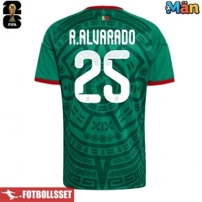 Mexiko Roberto Alvarado #25 Hemmatröja VM 2026 Kortärmad