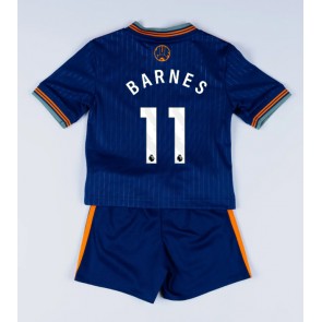 Newcastle United Harvey Barnes #11 Tredje Tröja Barn 2025-26 Kortärmad (+ Korta byxor)