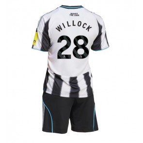 Newcastle United Joe Willock #28 Hemmatröja Barn 2025-26 Kortärmad (+ Korta byxor)