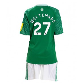 Newcastle United Nick Woltemade #27 Bortatröja Barn 2025-26 Kortärmad (+ Korta byxor)