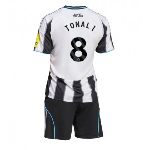 Newcastle United Sandro Tonali #8 Hemmatröja Barn 2025-26 Kortärmad (+ Korta byxor)