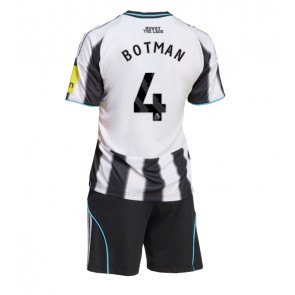 Newcastle United Sven Botman #4 Hemmatröja Barn 2025-26 Kortärmad (+ Korta byxor)