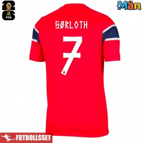 Norge Alexander Sorloth #7 Hemmatröja VM 2026 Kortärmad