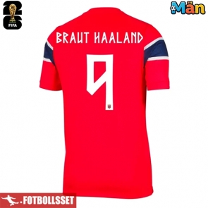 Norge Erling Haaland #9 Hemmatröja VM 2026 Kortärmad