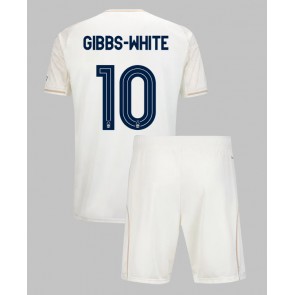 Nottingham Forest Morgan Gibbs-White #10 Bortatröja Barn 2025-26 Kortärmad (+ Korta byxor)