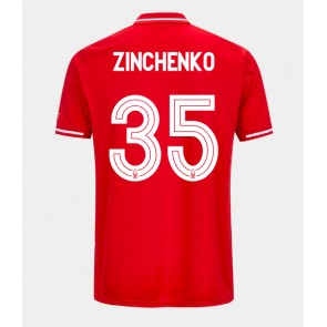 Nottingham Forest Oleksandr Zinchenko #35 Hemmatröja 2025-26 Kortärmad