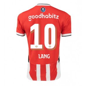PSV Eindhoven Noa Lang #10 Hemmatröja 2024-25 Kortärmad