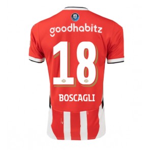 PSV Eindhoven Olivier Boscagli #18 Hemmatröja 2024-25 Kortärmad