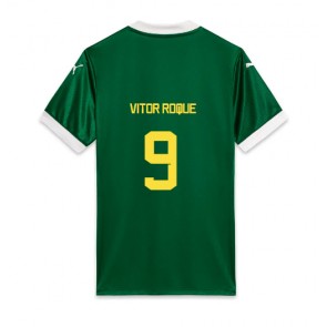Palmeiras Vitor Roque #9 Hemmatröja 2025-26 Kortärmad