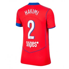 Paris Saint-Germain Achraf Hakimi #2 Tredje Tröja Dam 2025-26 Kortärmad