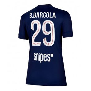 Paris Saint-Germain Bradley Barcola #29 Hemmatröja Dam 2025-26 Kortärmad