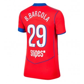 Paris Saint-Germain Bradley Barcola #29 Tredje Tröja Dam 2025-26 Kortärmad