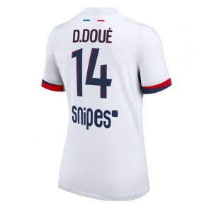 Paris Saint-Germain Desire Doue #14 Bortatröja Dam 2025-26 Kortärmad