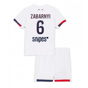 Paris Saint-Germain Illia Zabarnyi #6 Bortatröja Barn 2025-26 Kortärmad (+ Korta byxor)