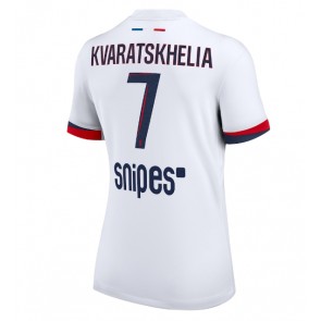 Paris Saint-Germain Khvicha Kvaratskhelia #7 Bortatröja Dam 2025-26 Kortärmad