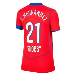 Paris Saint-Germain Lucas Hernandez #21 Tredje Tröja Dam 2025-26 Kortärmad