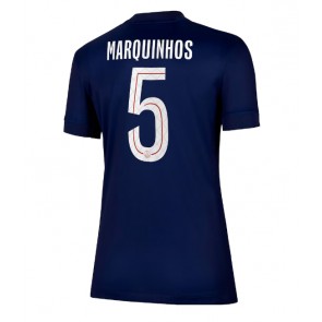 Paris Saint-Germain Marquinhos #5 Hemmatröja Dam 2025-26 Kortärmad
