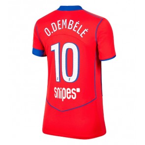 Paris Saint-Germain Ousmane Dembele #10 Tredje Tröja Dam 2025-26 Kortärmad