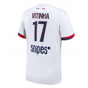 Paris Saint-Germain Vitinha #17 Bortatröja 2025-26 Kortärmad