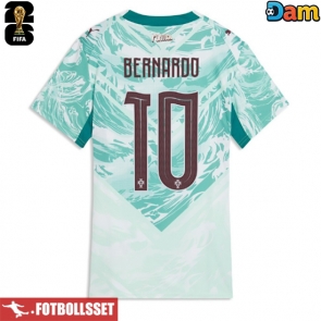 Portugal Bernardo Silva #10 Bortatröja Dam VM 2026 Kortärmad