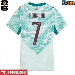 Portugal Cristiano Ronaldo #7 Bortatröja Dam VM 2026 Kortärmad