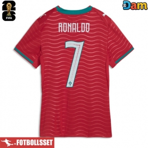 Portugal Cristiano Ronaldo #7 Hemmatröja Dam VM 2026 Kortärmad