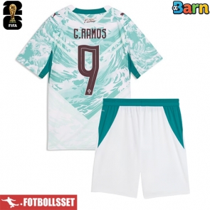 Portugal Goncalo Ramos #9 Bortatröja Barn VM 2026 Kortärmad (+ Korta byxor)