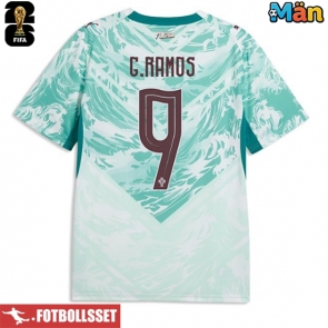 Portugal Goncalo Ramos #9 Bortatröja VM 2026 Kortärmad
