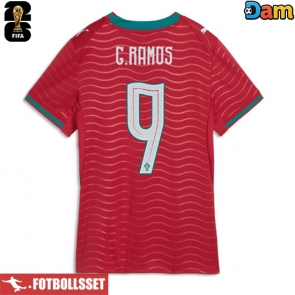 Portugal Goncalo Ramos #9 Hemmatröja Dam VM 2026 Kortärmad
