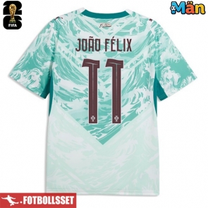 Portugal Joao Felix #11 Bortatröja VM 2026 Kortärmad