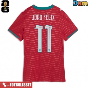 Portugal Joao Felix #11 Hemmatröja Dam VM 2026 Kortärmad