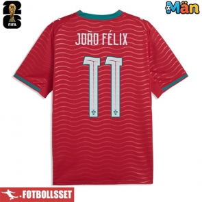Portugal Joao Felix #11 Hemmatröja VM 2026 Kortärmad