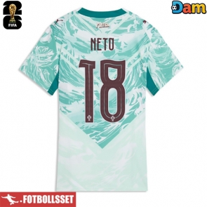 Portugal Pedro Neto #18 Bortatröja Dam VM 2026 Kortärmad
