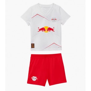 RB Leipzig Hemmatröja Barn 2025-26 Kortärmad (+ Korta byxor)