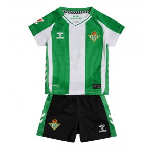 Real Betis Hemmatröja Barn 2025-26 Kortärmad (+ Korta byxor)