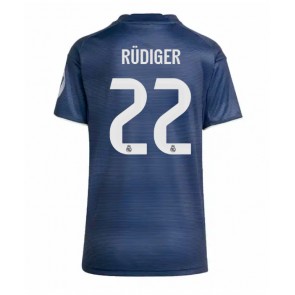 Real Madrid Antonio Rudiger #22 Bortatröja Dam 2025-26 Kortärmad