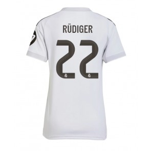 Real Madrid Antonio Rudiger #22 Hemmatröja Dam 2025-26 Kortärmad