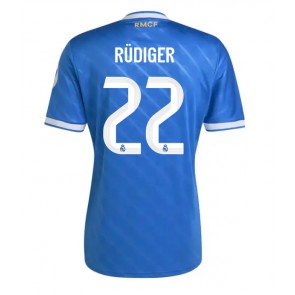 Real Madrid Antonio Rudiger #22 Tredje Tröja 2025-26 Kortärmad