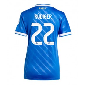 Real Madrid Antonio Rudiger #22 Tredje Tröja Dam 2025-26 Kortärmad