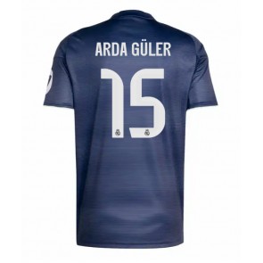 Real Madrid Arda Guler #15 Bortatröja 2025-26 Kortärmad