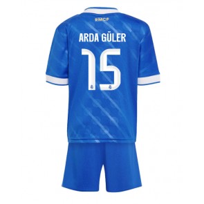 Real Madrid Arda Guler #15 Tredje Tröja Barn 2025-26 Kortärmad (+ Korta byxor)