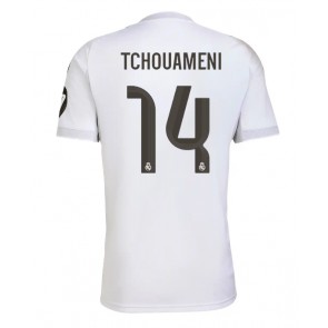 Real Madrid Aurelien Tchouameni #14 Hemmatröja 2025-26 Kortärmad